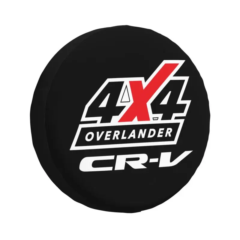 

Custom Print Overland CRV Spare Tire Cover for Mitsubishi Pajero Jeep RV SUV 4WD 4x4 Car Wheel Protector Covers 14" 15" 16" Inch