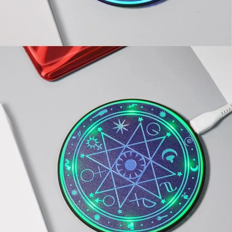 Transmutation Circle Wireless Phone Charger Light Up Transmutation