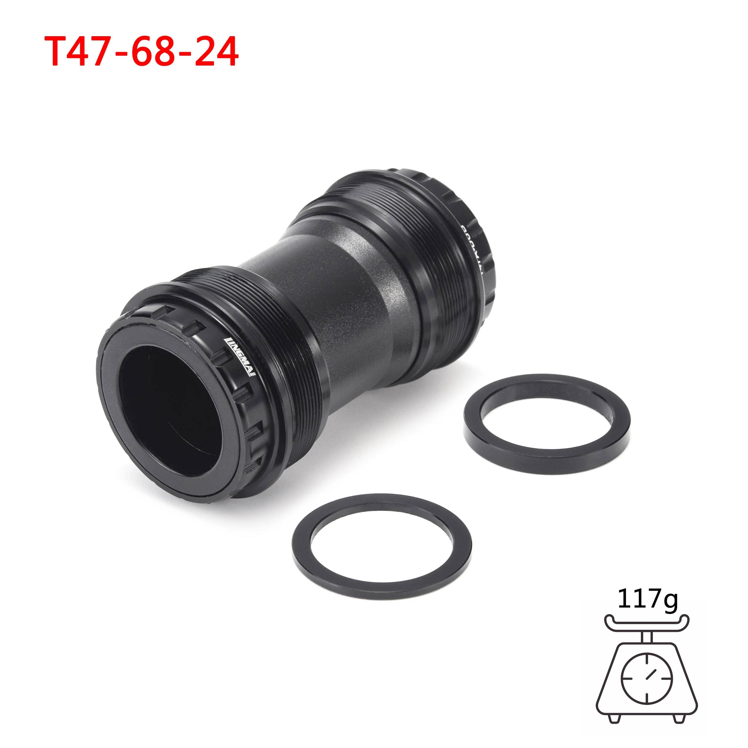 Ceramic Bearing T47 Thread Bottom Bracket