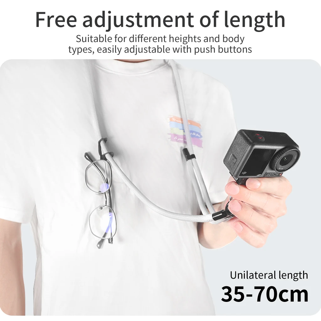 Universelles Telefon-Lanyard mit Clip, verbessertes Anti-Drop-Anti-Verlust-Lanyard, verstellbarer Hals-/Crossbody-Gurt für alle Handyhüllen – Detail 8