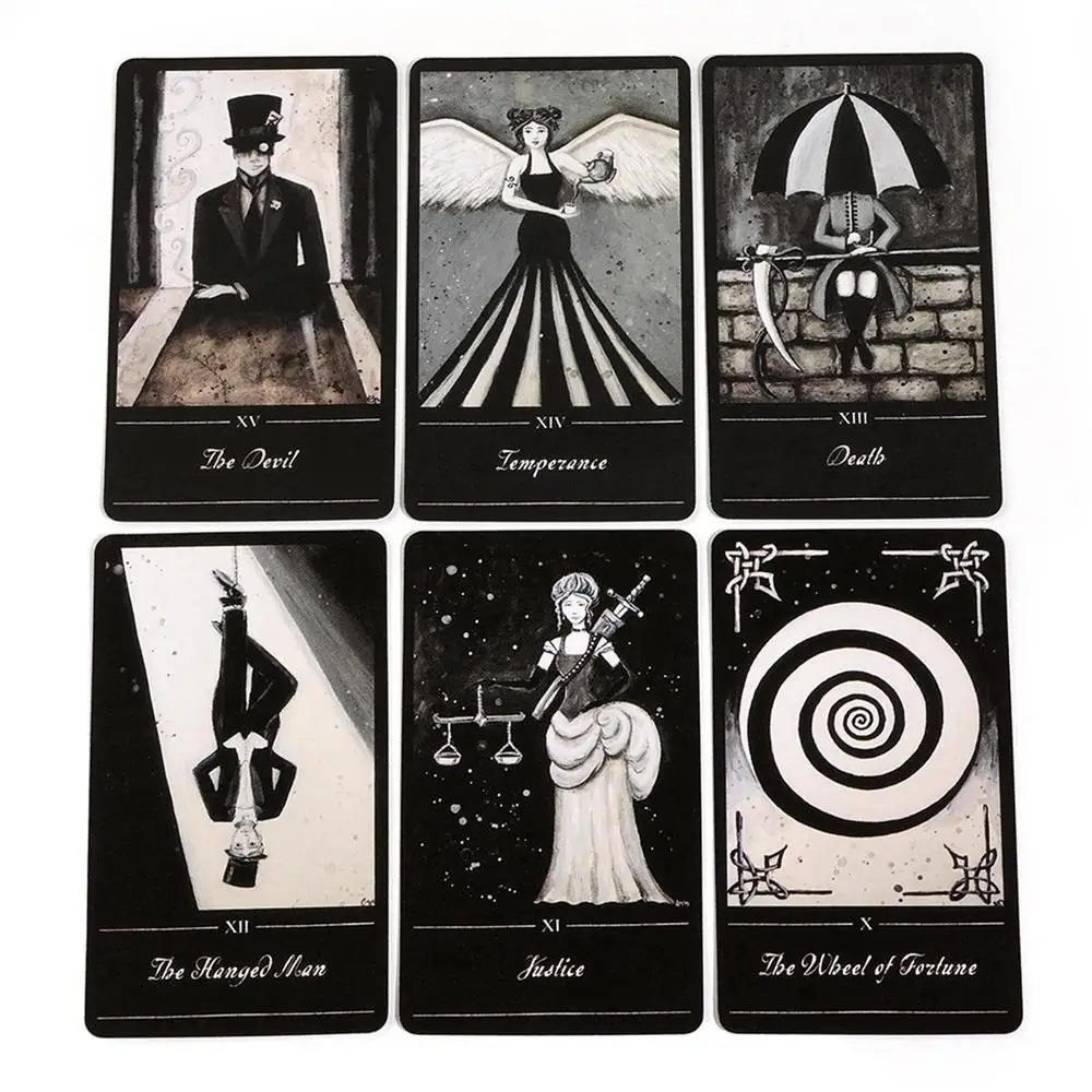 趣味・スポーツ・実用 Phantasmagoric Theater Tarot 78pcs The Phantomwise Tarot Cards All English Portable Vivid