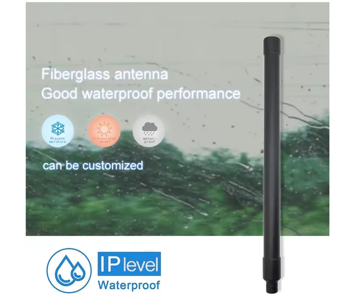 100W Omni directional High gain antenna Waterproof fiberglass antenna 4.9GHZ-6.3GHZ 5.1GHZ 5.3GHZ 5.5GHZ 5.7GHZ 5.8GHZ 5.9GHZ