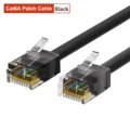 Cat6a Black UTP