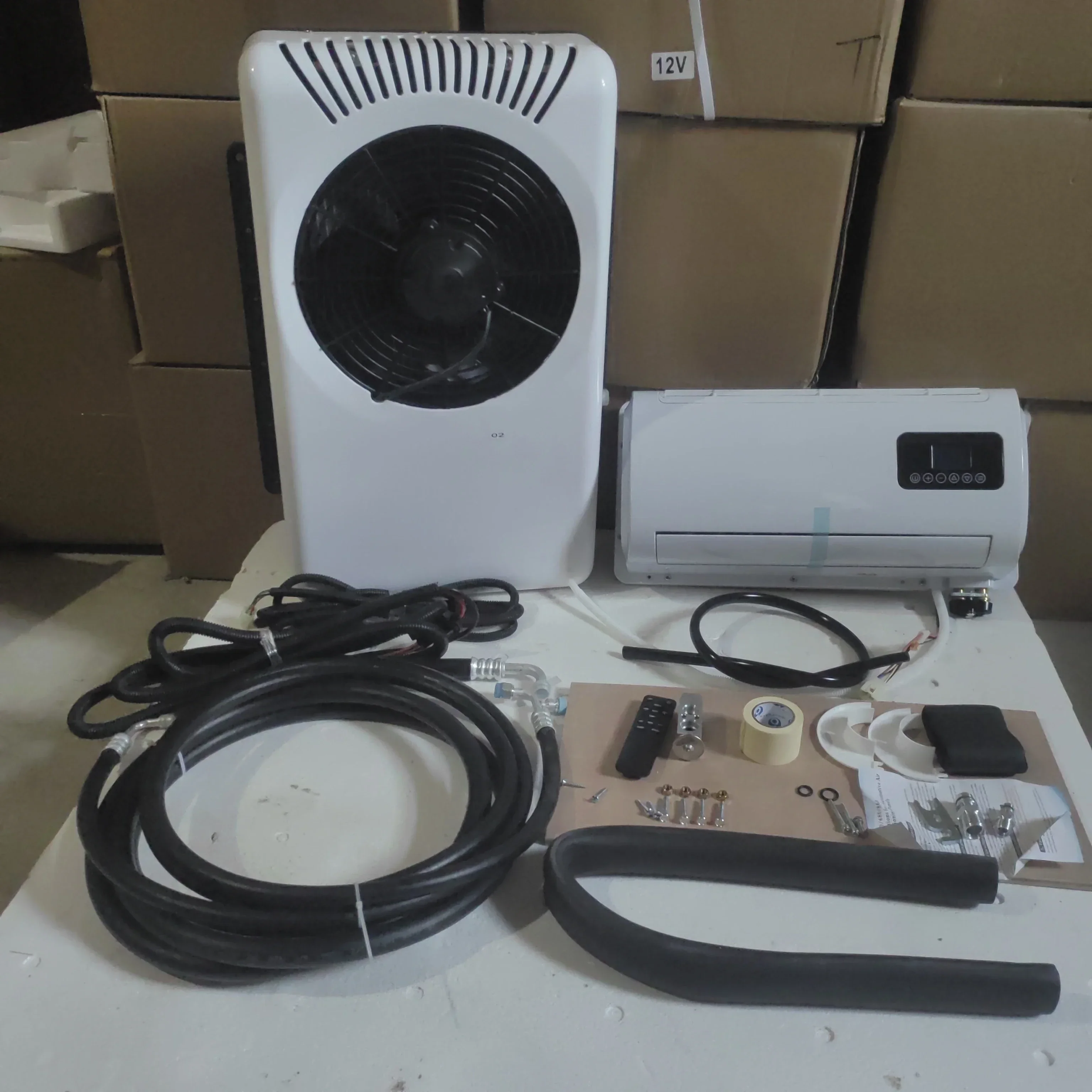 Auto air conditioner universal evaporator 12V air conditioning evaporator 24V Evaporation box 6