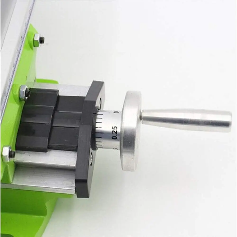 Worktable Mini Precision Milling Machine BG-6300 Multifunction Bench Drill Vise Fixture Drill Table X and Y-axis Adjustable