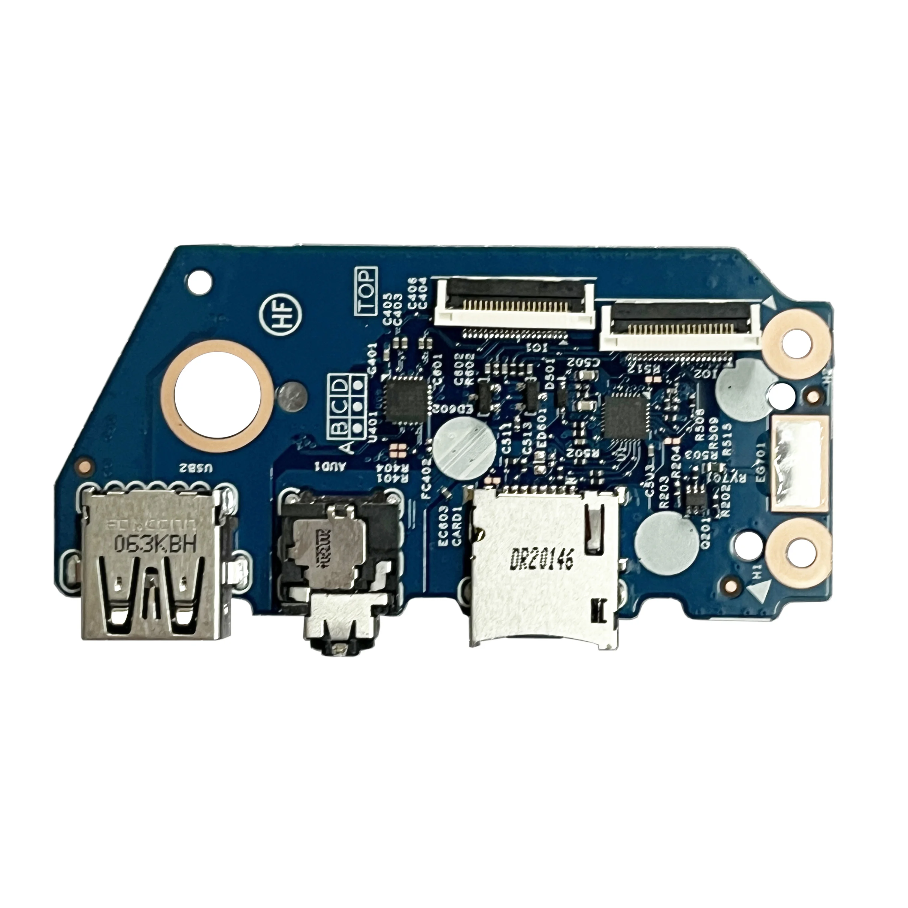 Per Hp Probook X360 440 G1 Hsn-W01C Scheda Audio Usb 448.0Eq03.00