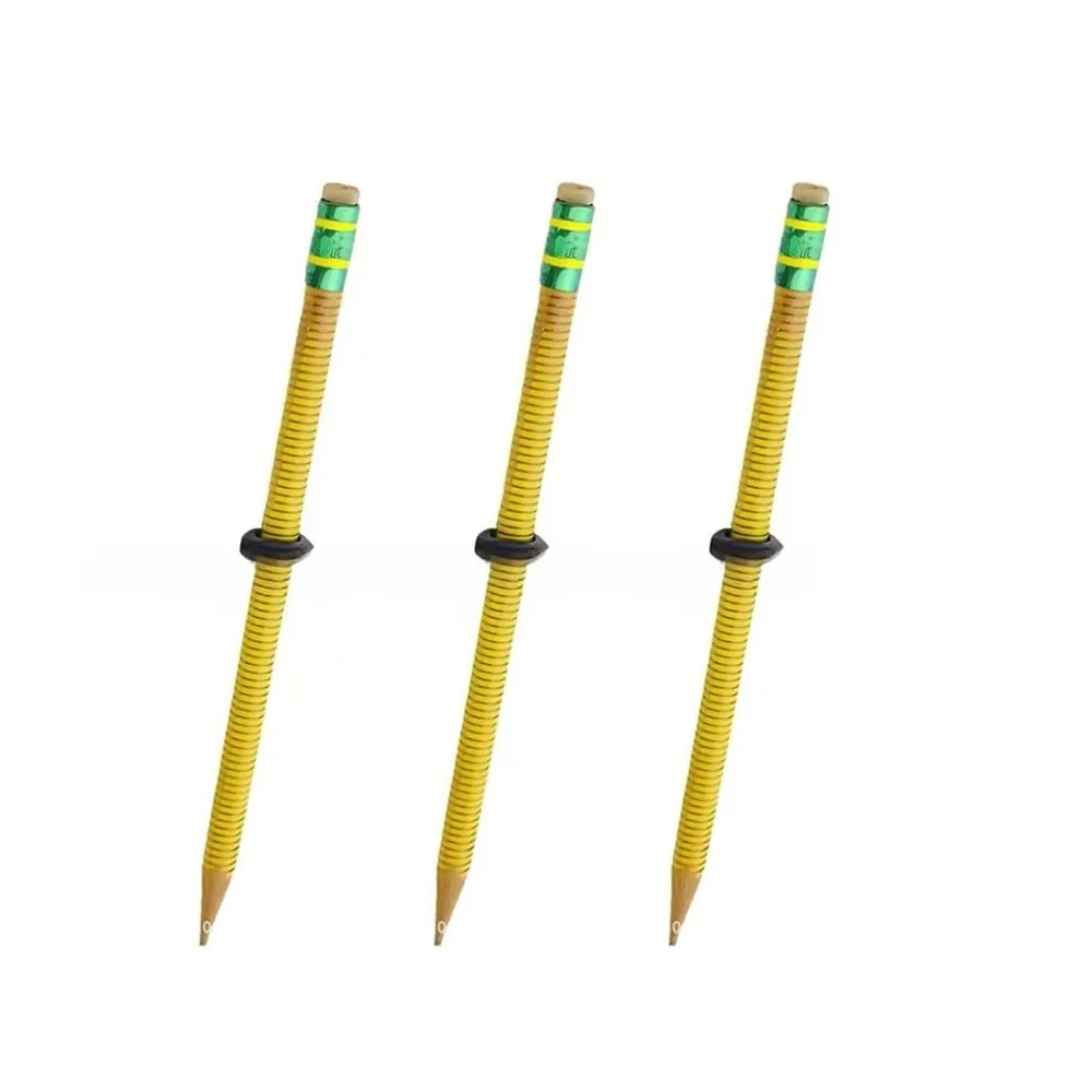 Fidget Pencils 2025 New Threaded Pencils For Adhd & Anxiety, 10/20 PCS #2 Threaded Fidget Pencil With 2 Nut, Silent For ADHD & Anxiety - Stress Relief Pen | Textured School Supplies