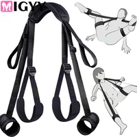 Sex Spielzeug Bondage Zurückhaltung Sex BDSM Kit Handgelenk Bein Zurückhaltung Hand Knöchel Manschette Bett Fesseln Sex Bondage Position Unterstützung Sex Spielen 1