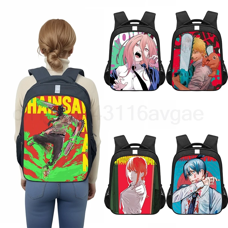

Chainsaw Man Pochita Anime Backpack Chainsaw Man Pochita Student School Bags Teenager Rucksack Manga Mochila Laptop Bookbags