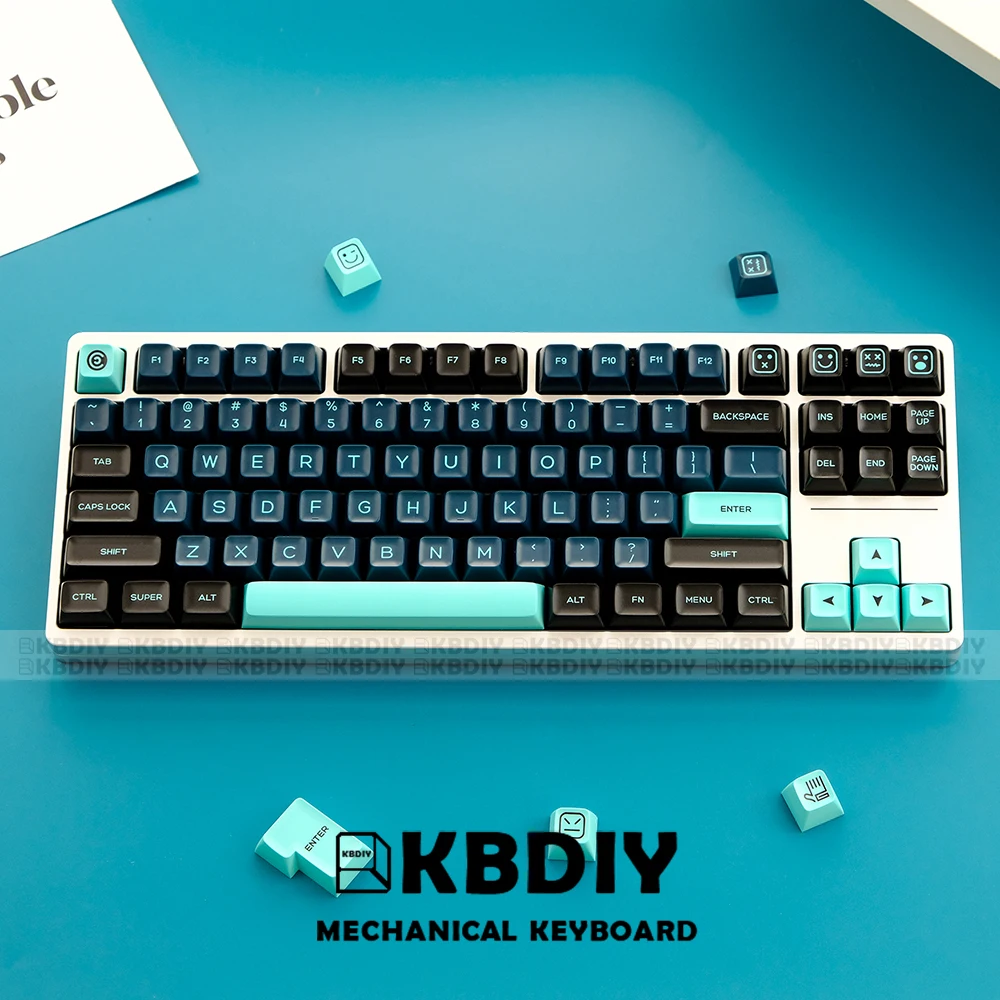 Kbdiy-gmk Monstro Pbt Double Shot Keycaps SA Perfil Cap Key Grupo Iso Digite 7u Teclado Mecânico Faça Você Mesmo Personalizado