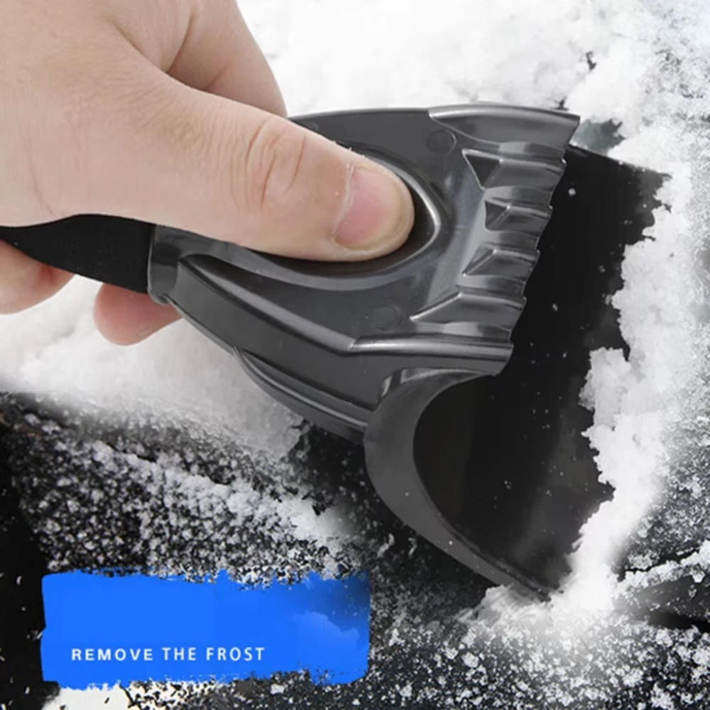 1PC Car Windshield Snow Scraper Stainless Steel Ice Scraper Removal for Winter Snow Survival Camping Cleaning Accessorie