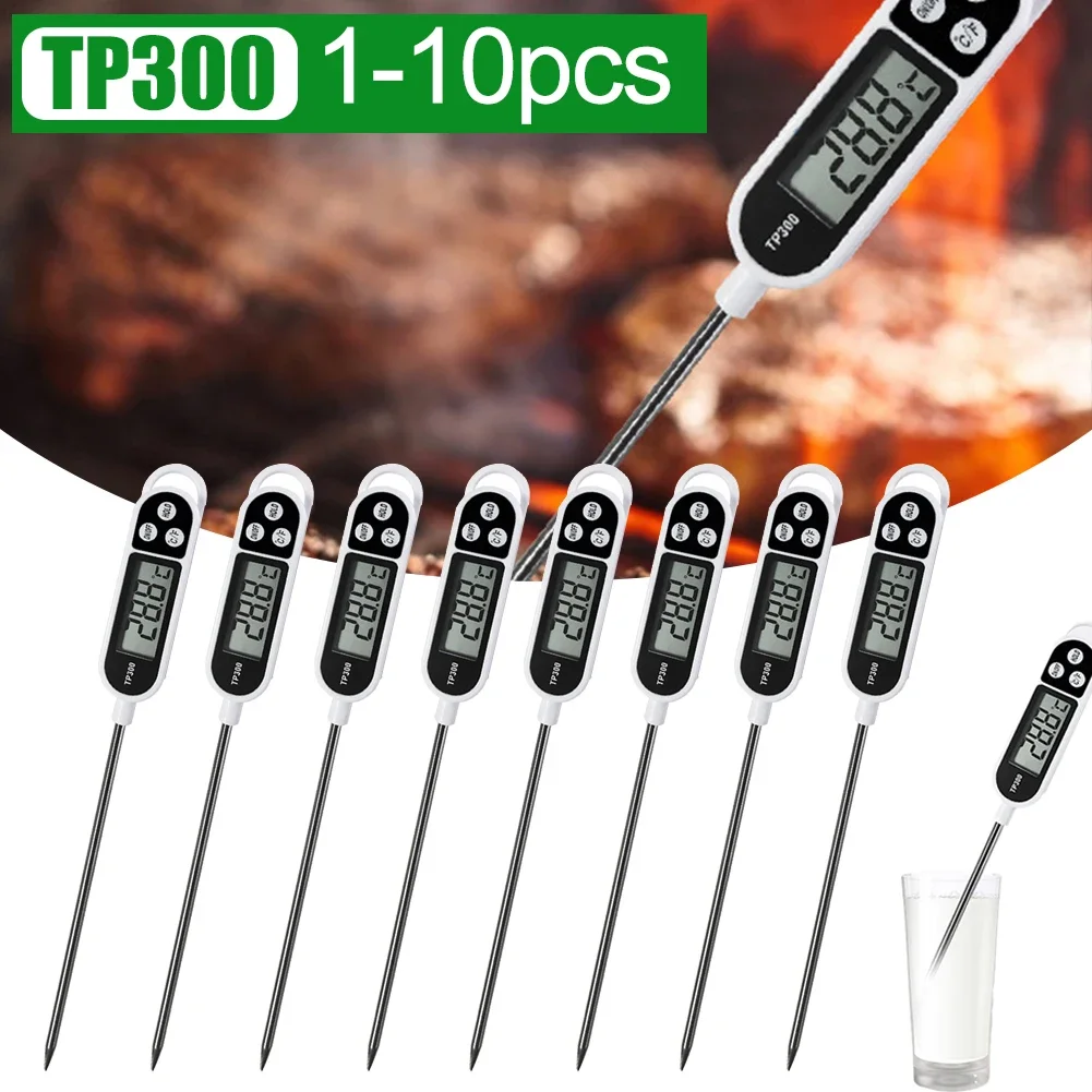 Food Thermometer TP300 Digital Kitchen Thermometer For Meat Water Milk Cooking Food Probe BBQ Electronic Oven Kitchen Tools 2