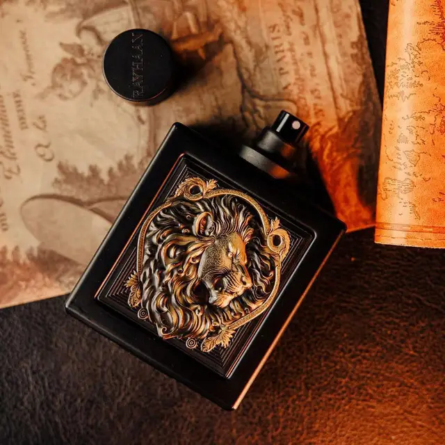 Tête De Lion noir Eau De Parfum moyen-orient Style dubaï arabe unisexe cannelle, parfum De luxe ambre 100ml 1