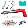Air Power Pin Nailer Compact Brad Nailer Manual Nail Machine With 100 Nails 5 Gears Fastening Tool For Red Brick Walls Concrete 1