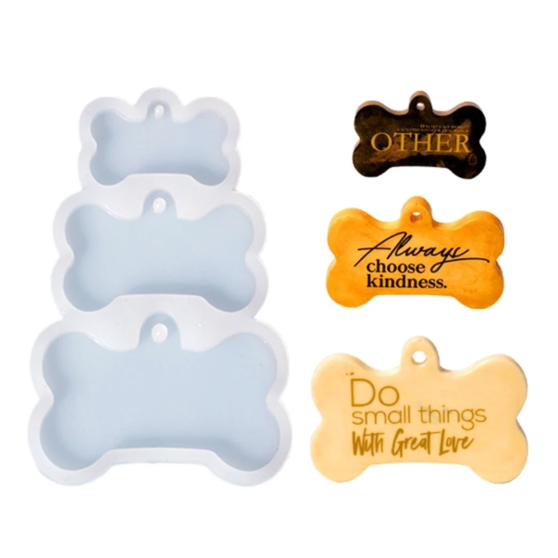 

Round Tags Keychains Mold DIY Epoxy Craft Necklace Keychain Jewelry Mold