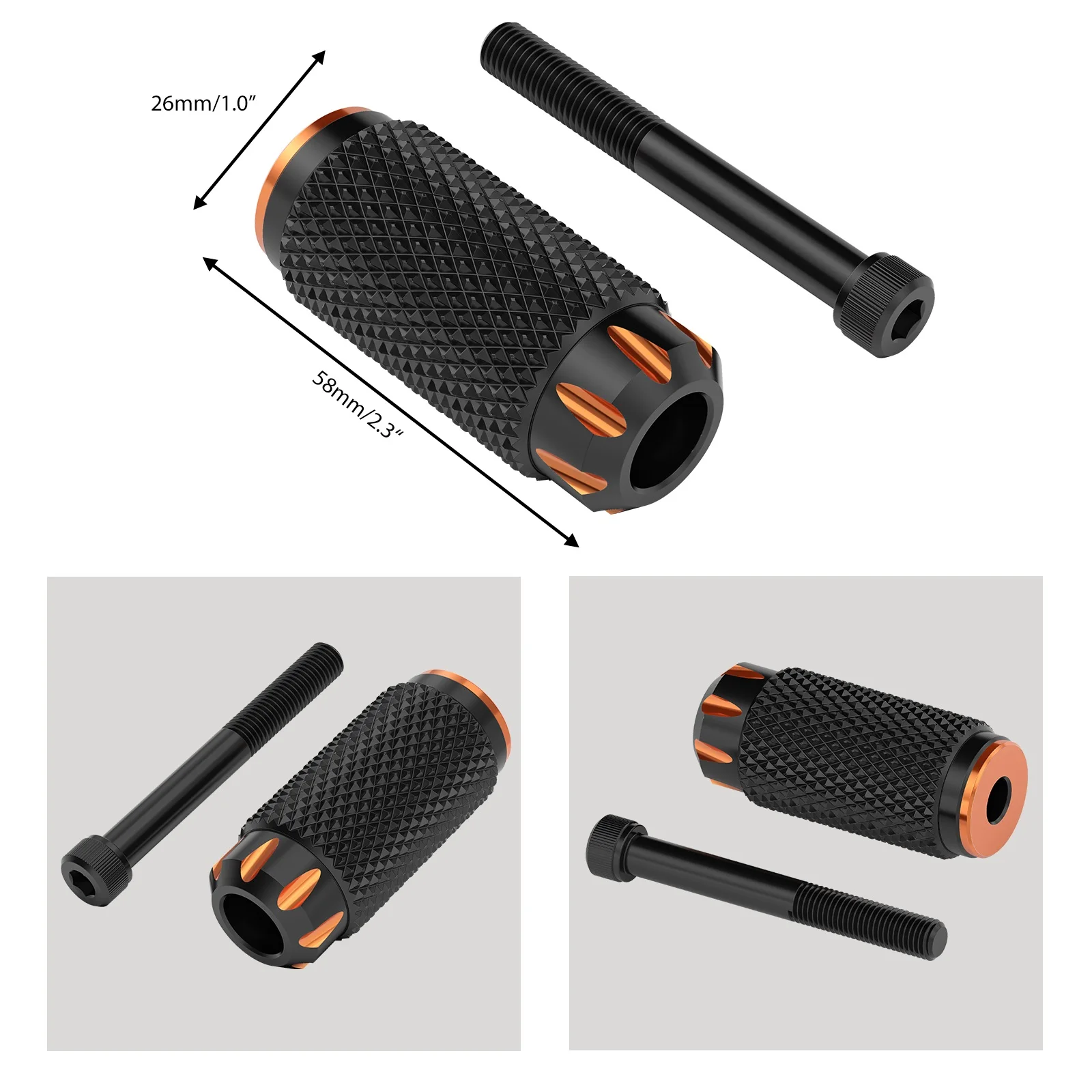 Für Harley Street Glide FLHX FLHXS 2006-2023 Shifter Peg Schalthebelspitze Road Glide FLTRX Road King FLHR Fat Boy FLFBS 114 – Detail 2