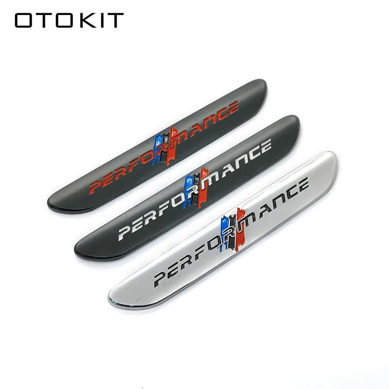 1 pz metallo Performance Car Side Fender posteriore tronco emblema Badge Sticker decalcomanie per BMW M 1 3 4 5 6 7 decorazioni per auto stiling