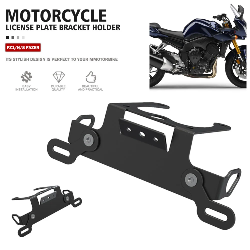 

Motorcycle Accessories For YAMAHA FZ8 FZ-8 FZ-1 Fazer FZ1N FZ 8 1 License Plate Holder Bracket Rear Tail Tidy Fender Eliminator