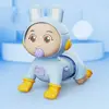 Learning Standing Climbing Electric Crawling Doll Walk Writhe Buttocks Crawling Baby Toys With Music Fun Baby Crawling Doll 5