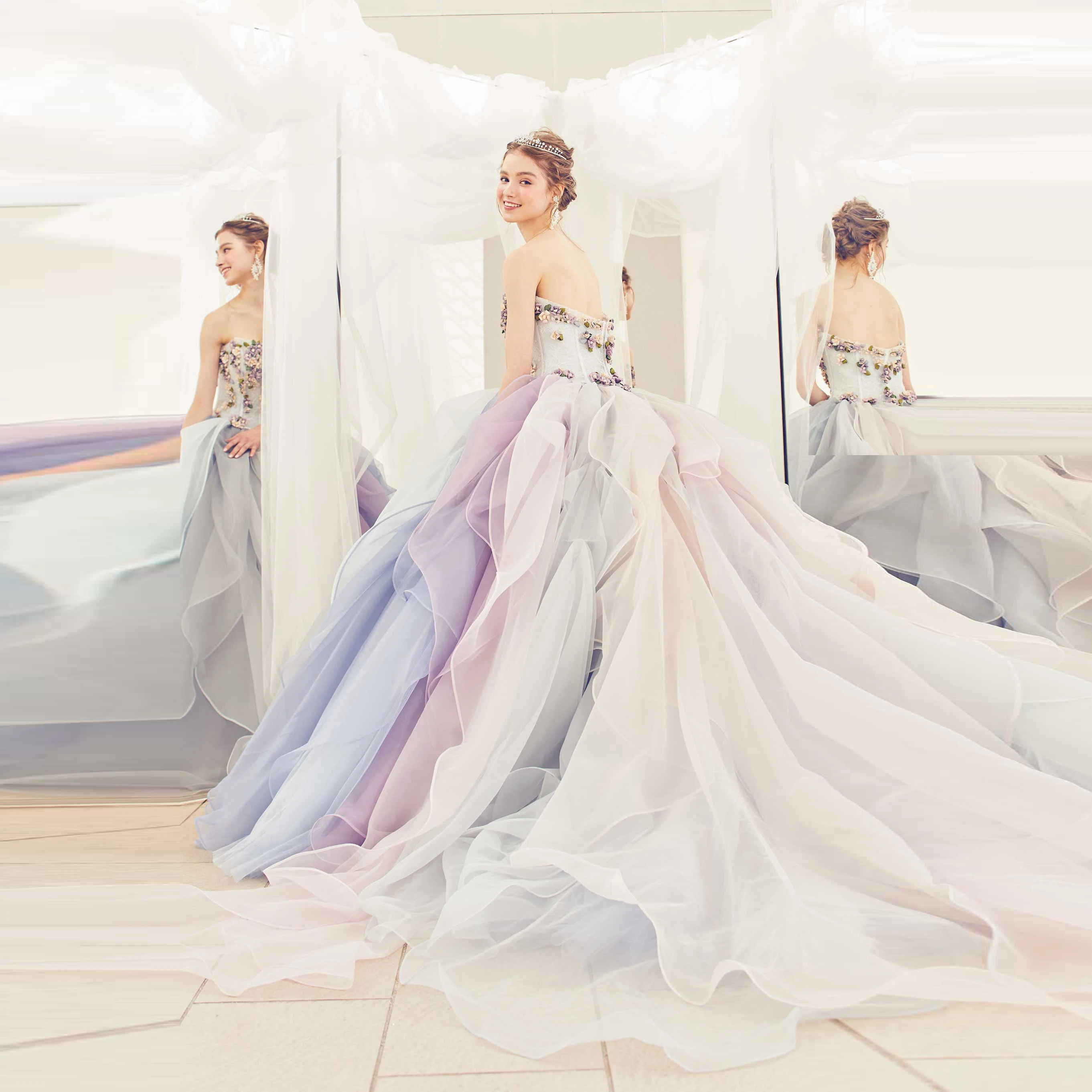 Pastel Colored Wedding Dresses — free download