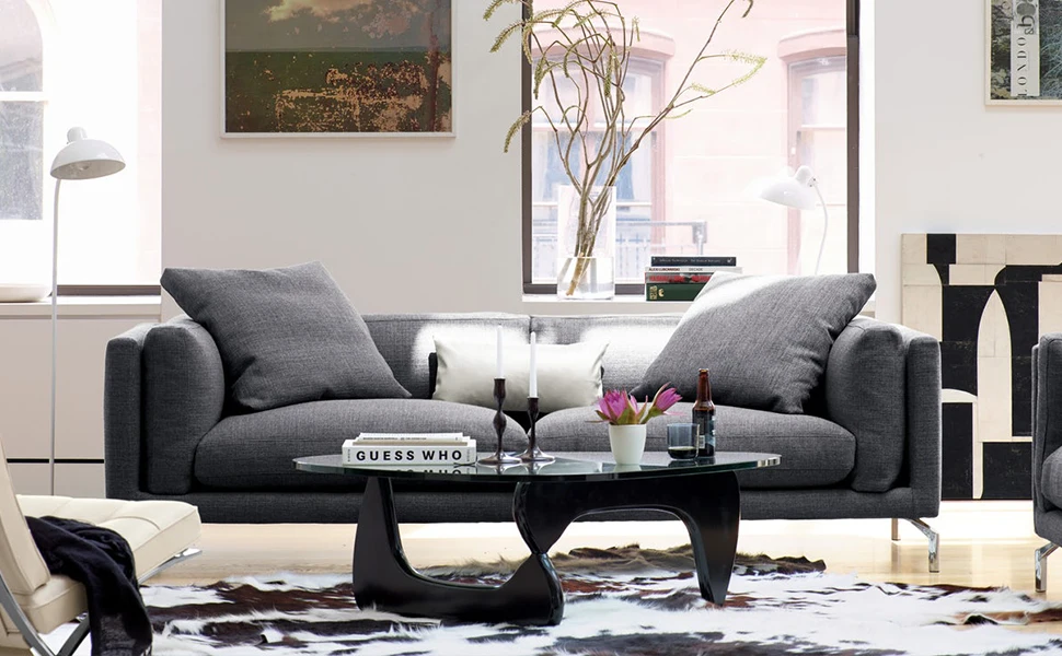 Description Picture 5 of itemTriangle Coffee Tables 0.8in Glass Table for Bedroom Bedside Table Living Room Office Furniture New Design Home Coffee Table