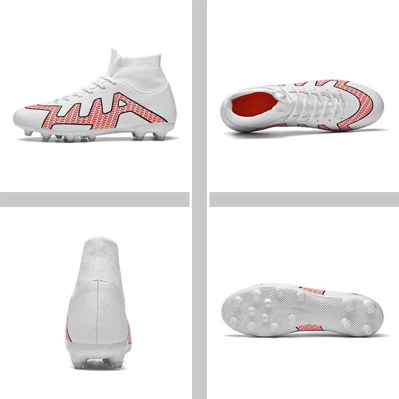 2024 Child's Society Cleats Long Spikes Society Soccer Shoes Unisex Outdoor Training Football Boots Man Free Shipping Wholesale