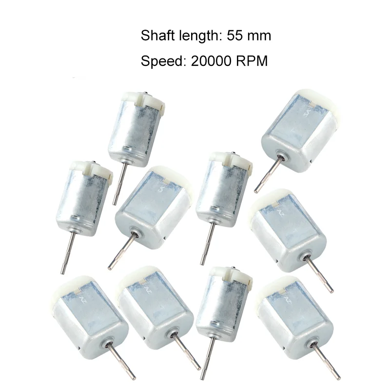 

10 PCS OEM Motor FC280 DC 20000 RPM 55mm DIY Engine For Car Replacement Power Accesseries Reverse Toy High Quality
