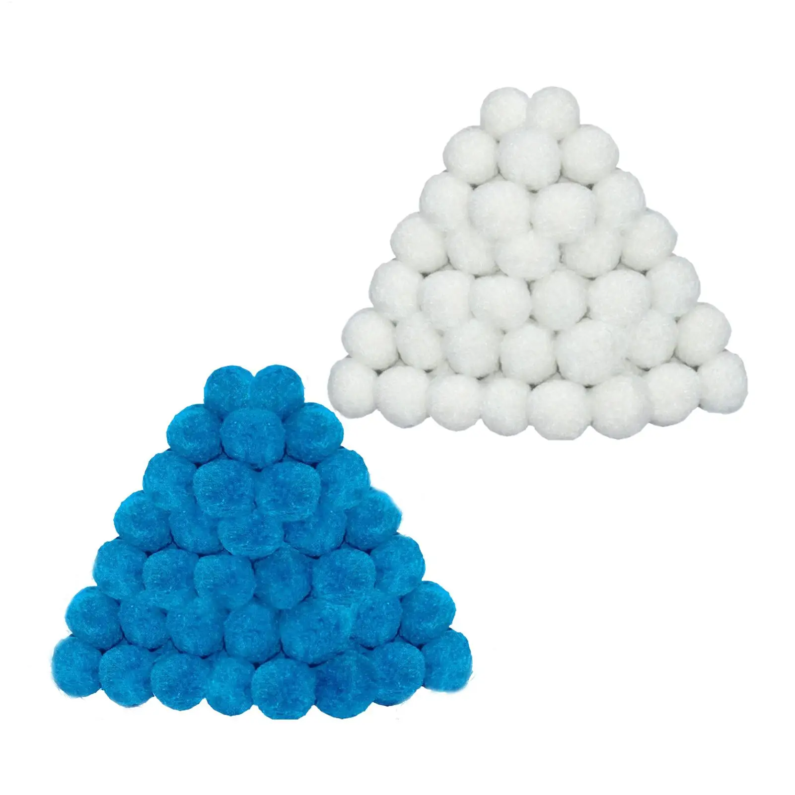 200g Pool Filter Balls Efficient Replacement Pump Media Swimming Pond Spa Hot Tub Clean Water Outdoor Ponds Filtration System