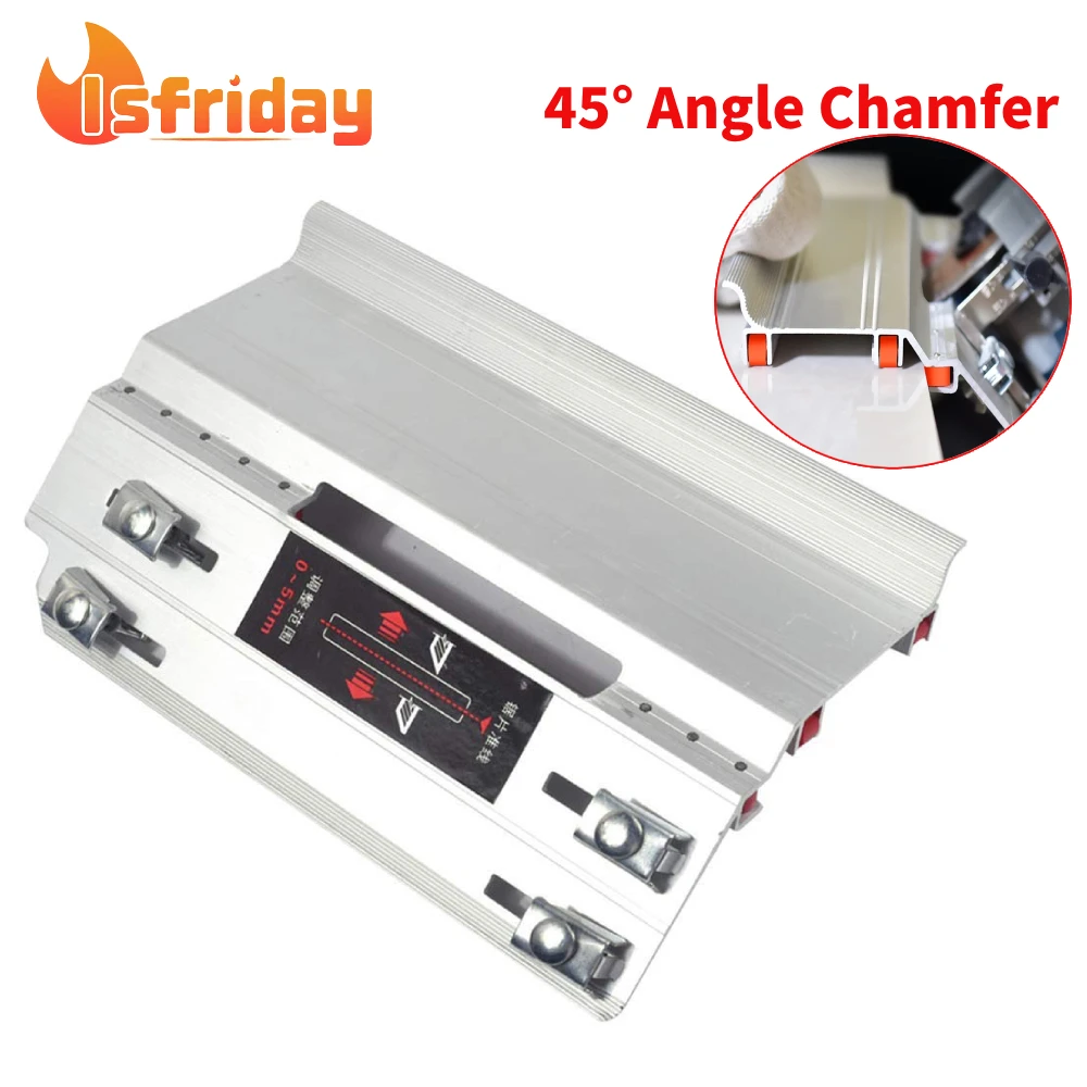 Tile Marble Chamfering Guide Locator 45 Degree Angle Cutting Corner Cutting Machine Adjustable Manual For Stone Building Tool