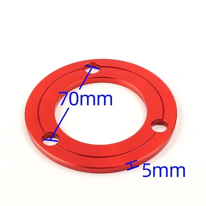 7MM Notorcycle Brake Disc Gasket Flange Spacer For Hole Distance 70MM Brake Disc Thicken For Yamaha Or Ebike Scooter