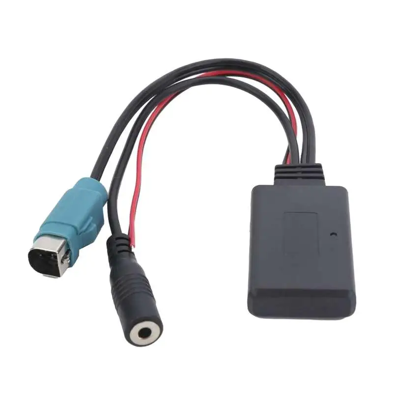 Câble AUX Bluetooth ABS, Adaptateur de Câble AUX Bluetooth 5.0 DC12V avec  Microphone pour Alpine KCE‑236B CDA‑9852/E CDE‑9887/R : : High-Tech