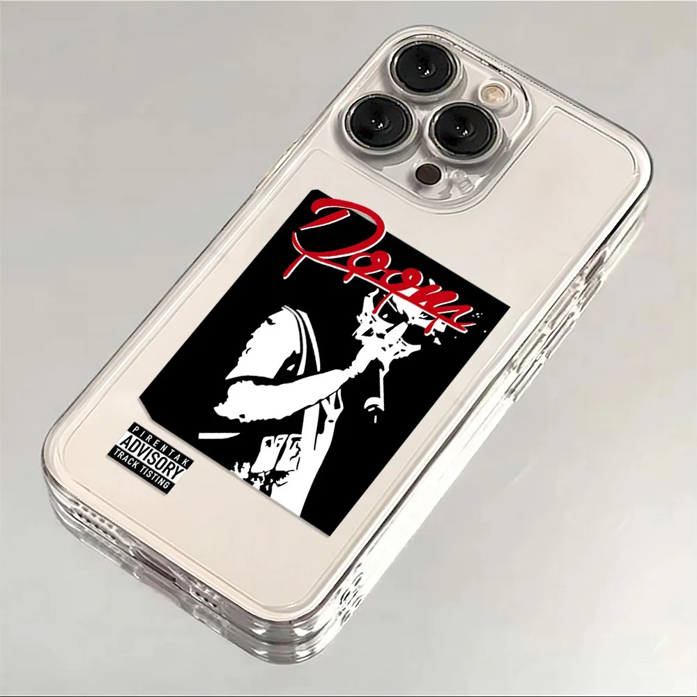 Stylish MF DOOM Transparent TPU Phone Case