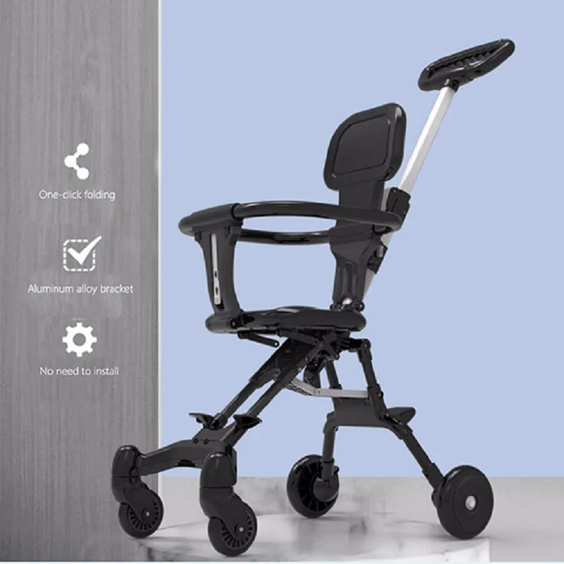 IMBABY Baby Stroller Portable Foldable Two-way Seat Suitable for All Seasons Safe Travel for Newborns Lightweight Travel baby stroller
