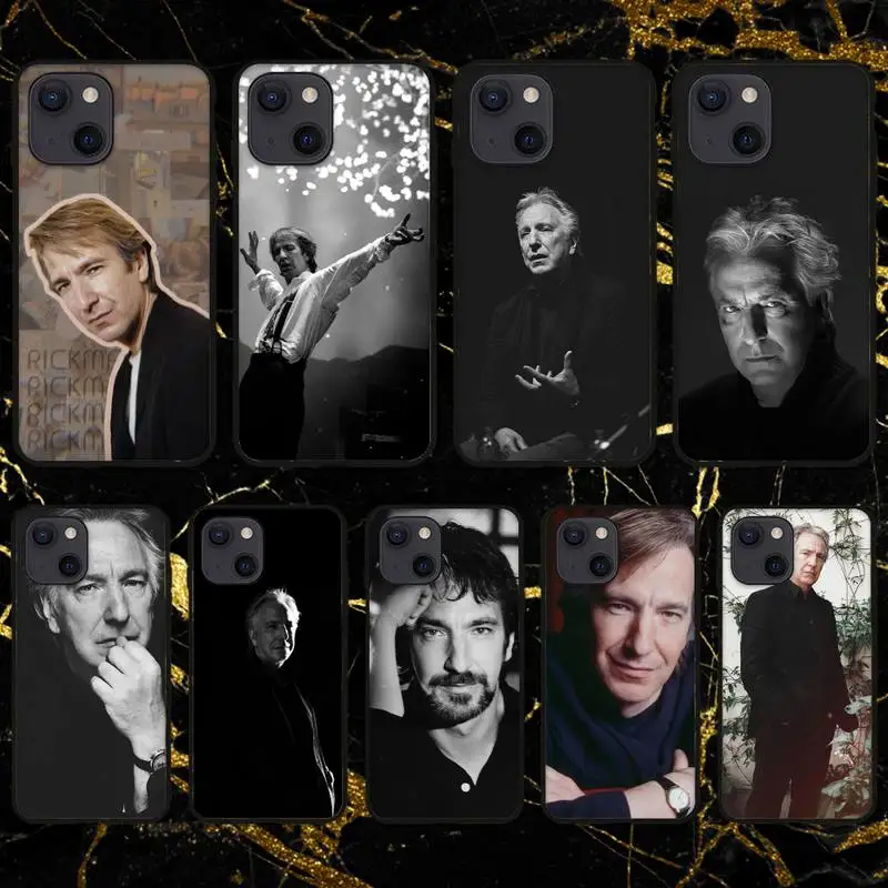 Чехол для телефона ZORORONG Alan Sidney Патрик Рикман iPhone 11 12 Mini 13 Pro XS Max X 8 7 6s Plus 5 SE XR |