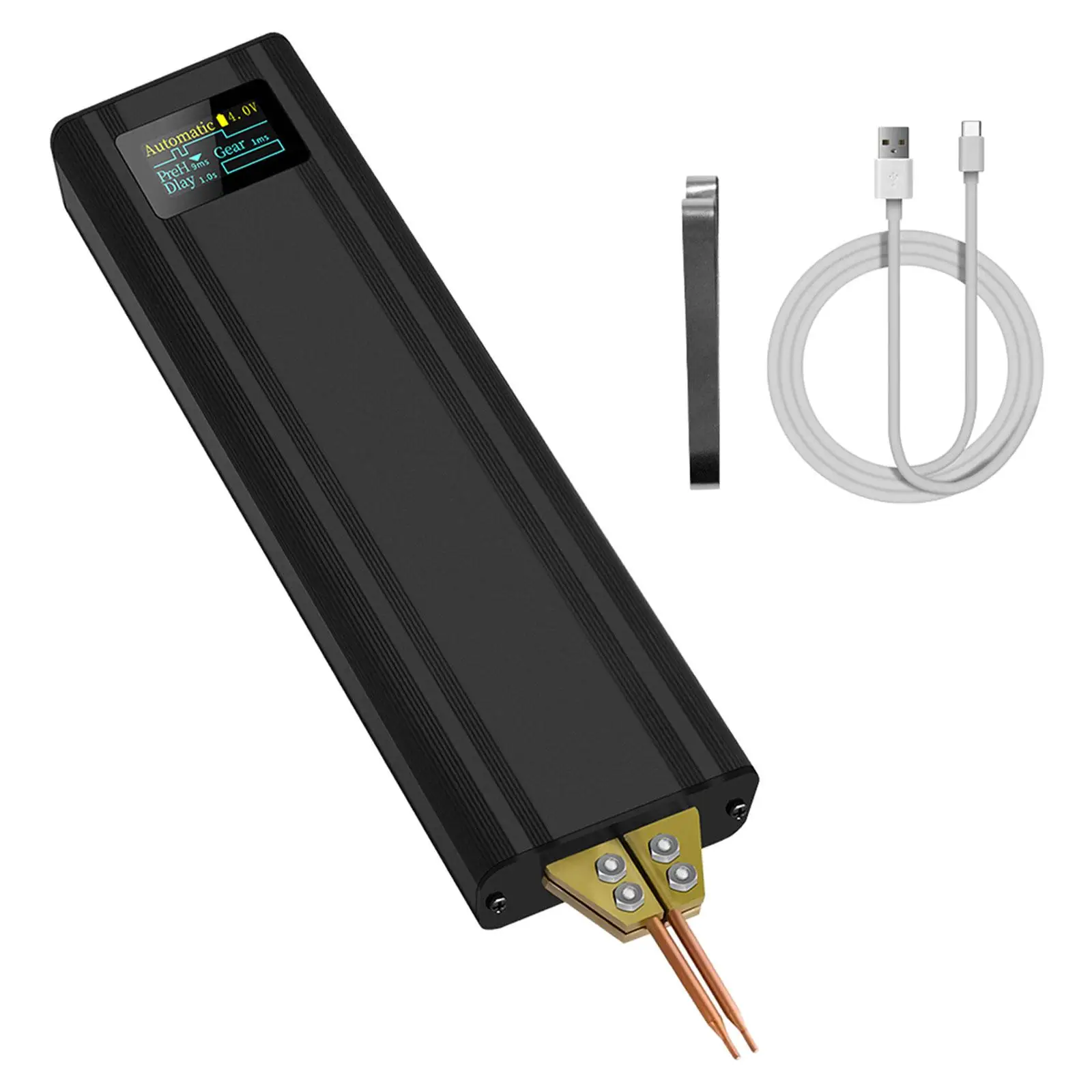 

Mini Battery Spot Welder 0.1-0.2mm Thickness Nickel Sheet Welder 5000mAh Battery Small Spot Welding Equipment Spot Welder