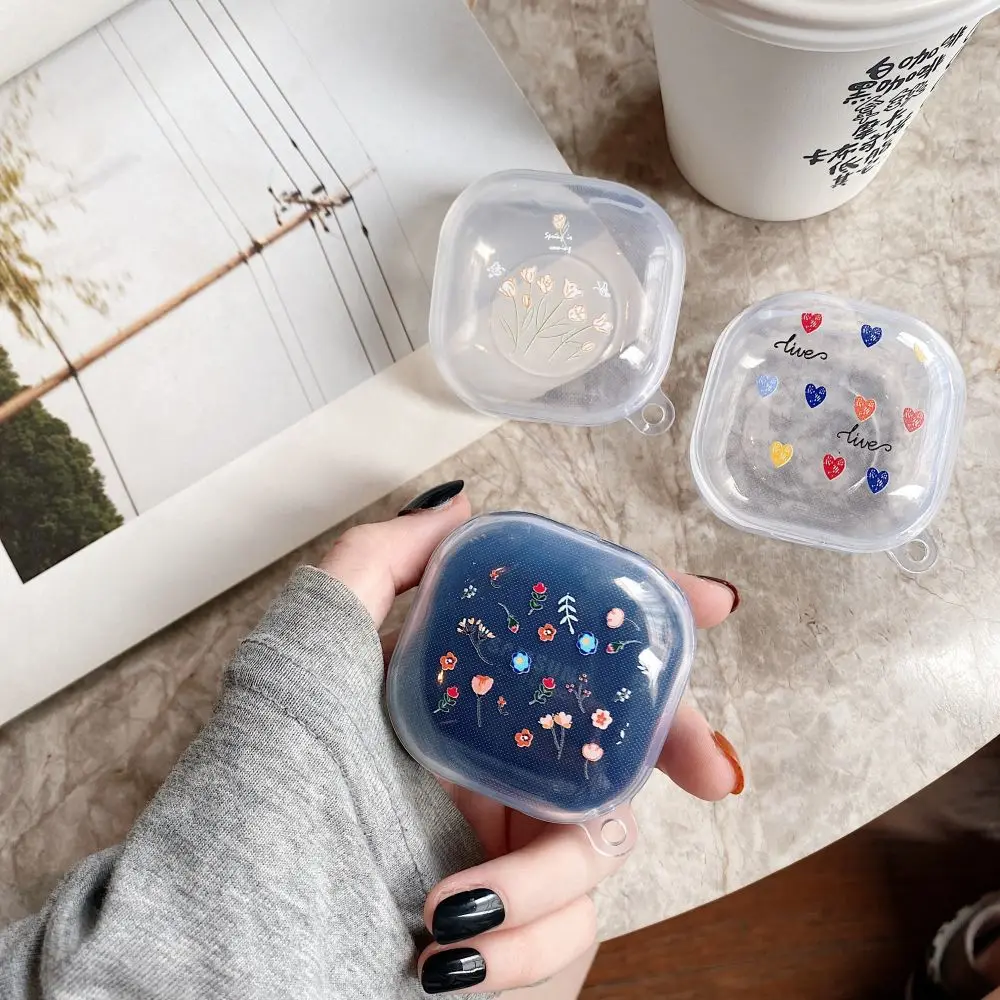 Custodia Morbida Trasparente Con Fiori Per Samsung Galaxy Buds Live Buds Pro Buds 2 Cover Protettiva Per Auricolari Per Galaxy Buds Buds Case