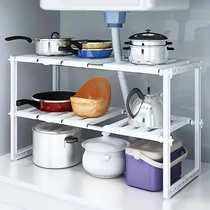 Cabinet Organizer Shelves, Stackable Kitchen Counter Shelves, Cabinet Organizer And Storage, Pantry