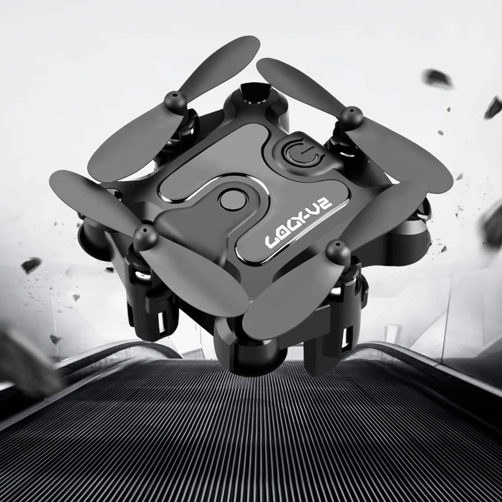 4drc V2 Mini Remote Control Drone With Hd Camera Wifi Fpv Foldable