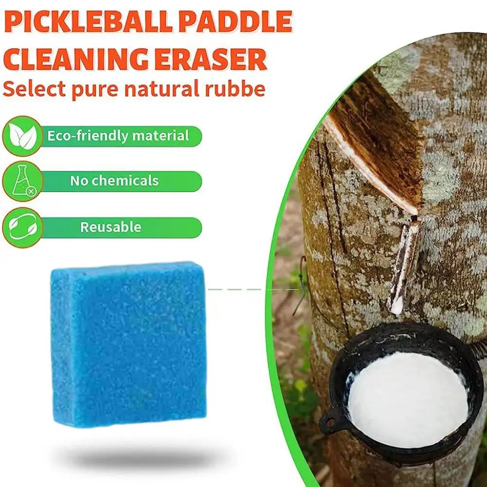 Pickleball Paddle Eraser Carbon Fiber Pickleball Racket Cleaner Safe Paddle Dust Dirt Remover Tools Scratches Cleaner Eraser