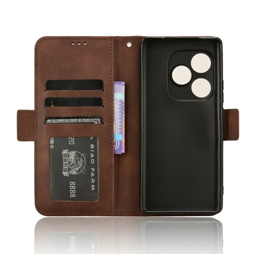 Leather Flip Wallet Case