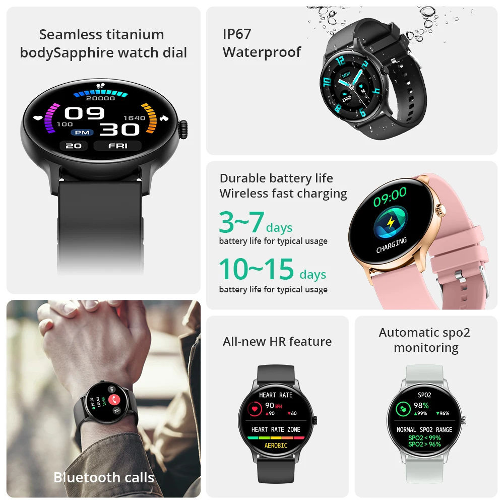 COLMI i10 SmartWatch CB243 Consumer Electronics Smart Electronics Smart Watches and Wristbands