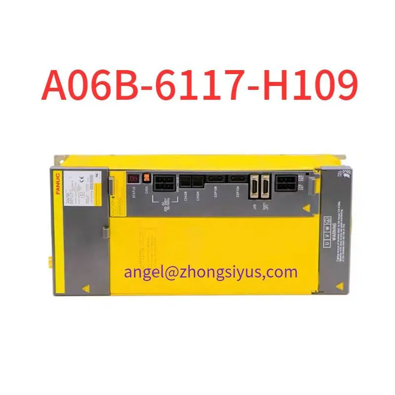 

A06B-6117-H109 Used Fanuc Servo Drive tested ok ，Amplifier Module for CNC System