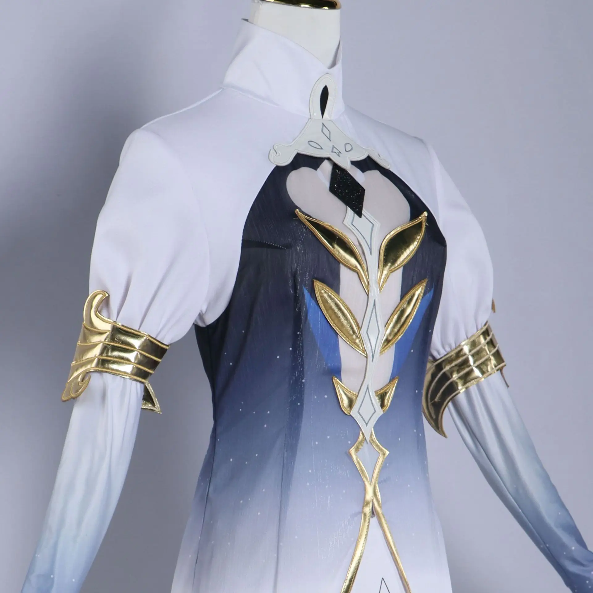 Genshin Impact Furina (Focalors) Hydro Archon Cosplay Costume for Women (Unofficial)