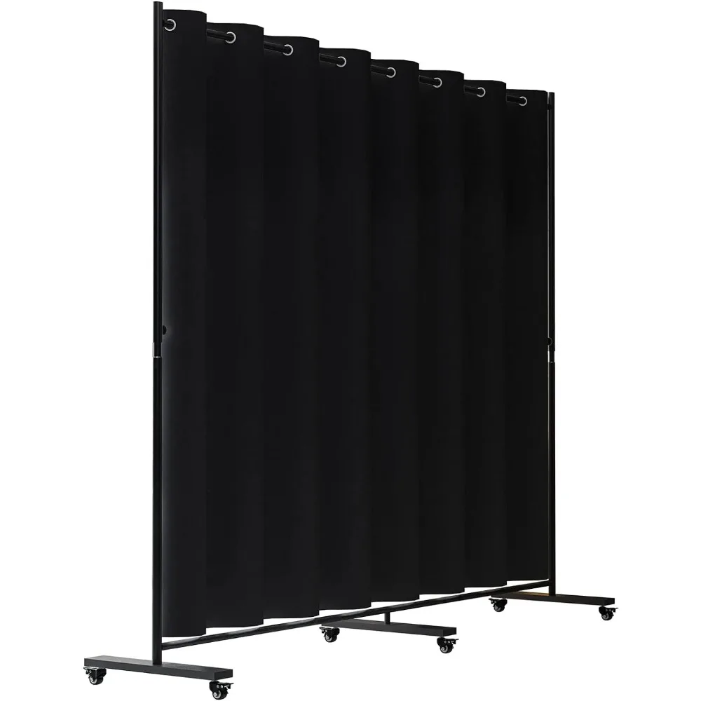 

Room Divider Adjustable Room Divider 4 Rolling Wheels Curtain Divider Stand Expandable Screen for Office Partition Free Shipping
