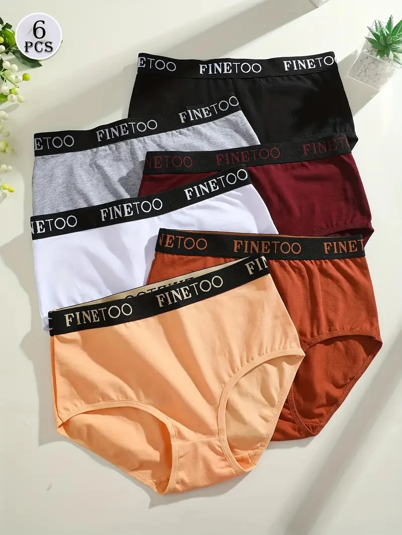 Finetoo seamless cotton briefs image 20