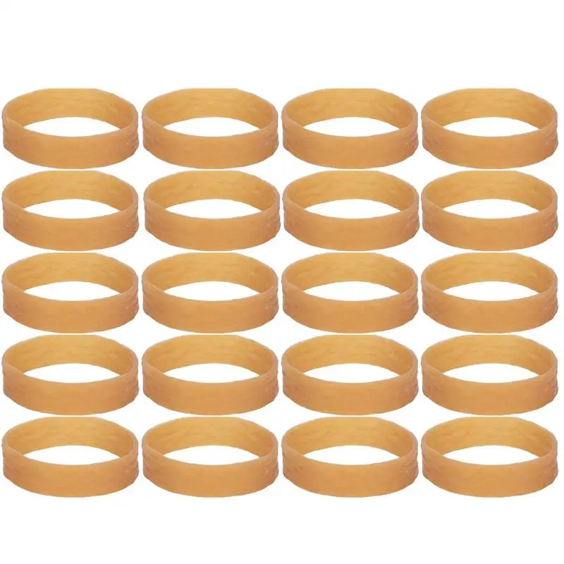 Ski Brake Retainer Bands 20X Elastic Ski Straps Rubber Tuning Kit Outdoor Sports Snowboard Binding Straps For Improved Safet