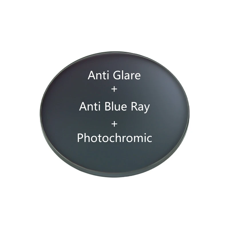 1.56 1.61 1.67 Anti-blue light Photochromic Anti-ultraviolet Driving High-Definition Anti-glare Lense 1 pai