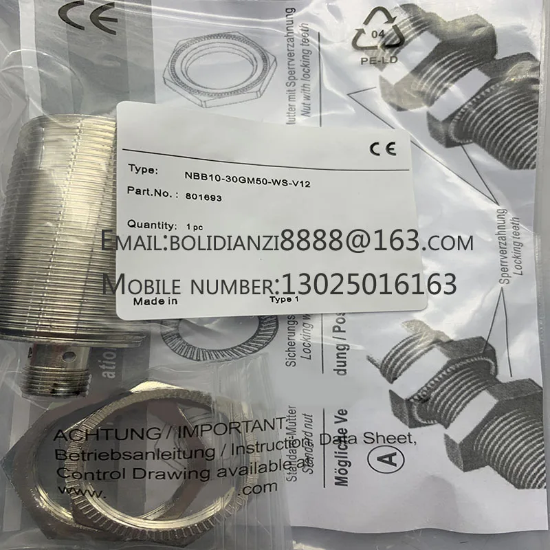 

Новый датчик приближения Φ-V12 NBB10-30GM50-WS-V12