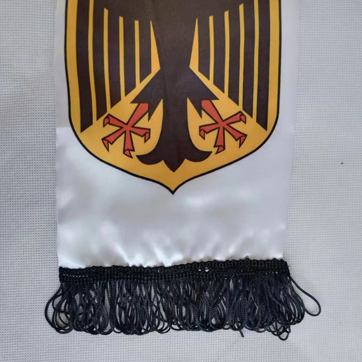 Sports scarf Deutschland EUROPAMEISTER Fans use neck warp polyester printed Germany flag satin scarfs
