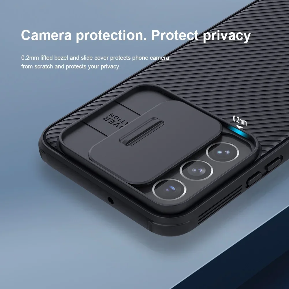 Nillkin CamShield Pro Protective Back Cover with Slide Camera Shield